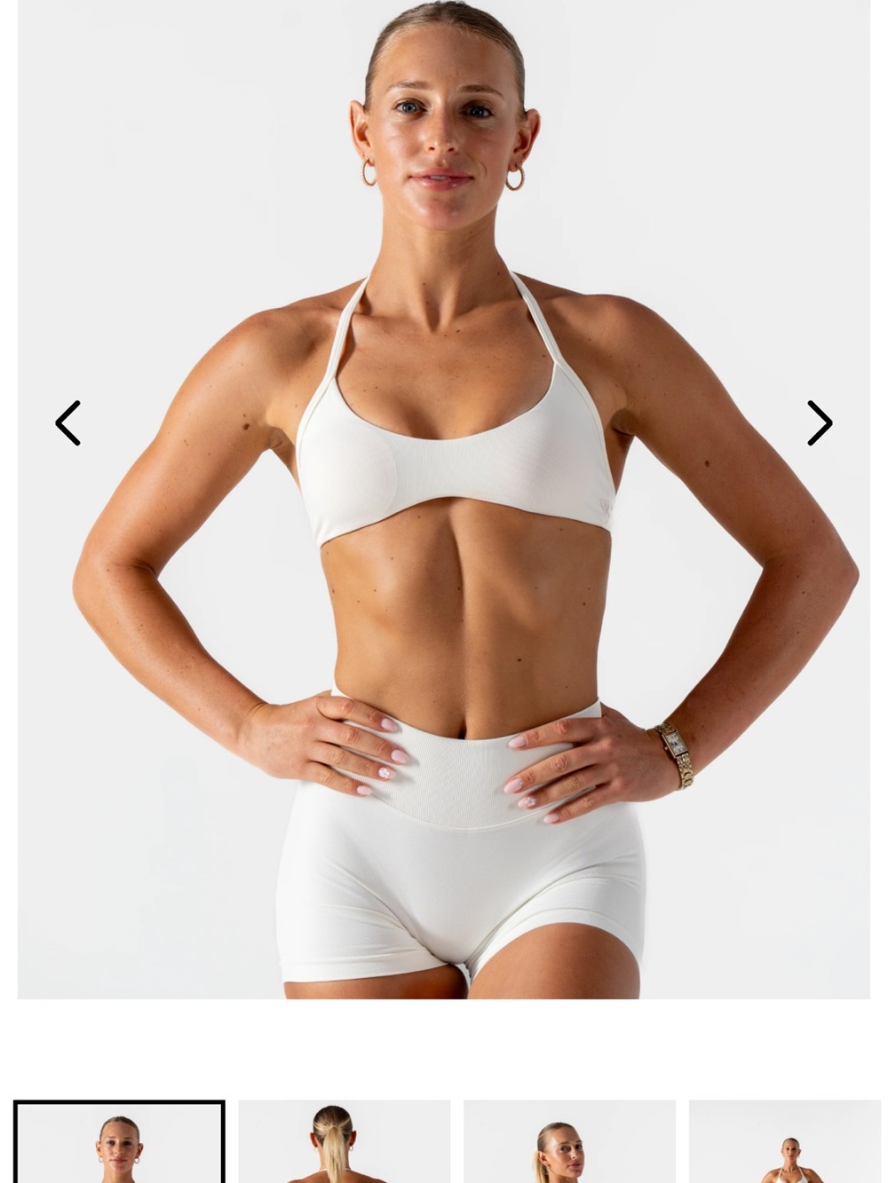 RECOIL BRALETTE - OFF WHITE